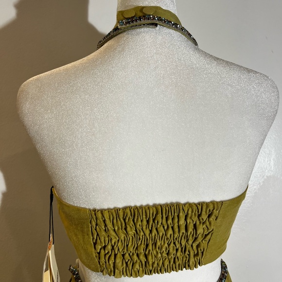 Avedis crop halter top - Picture 3 of 5